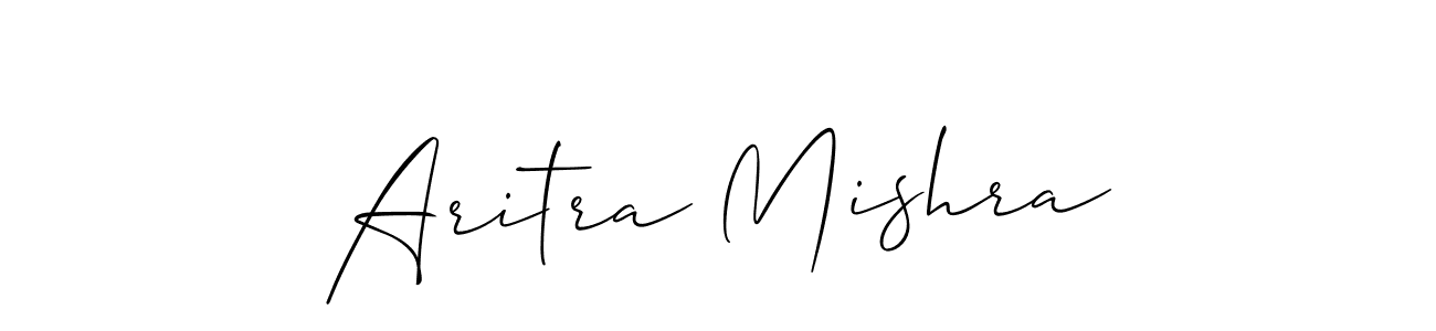 if you are searching for the best signature style for your name Aritra Mishra. so please give up your signature search. here we have designed multiple signature styles  using Allison_Script. Aritra Mishra signature style 2 images and pictures png