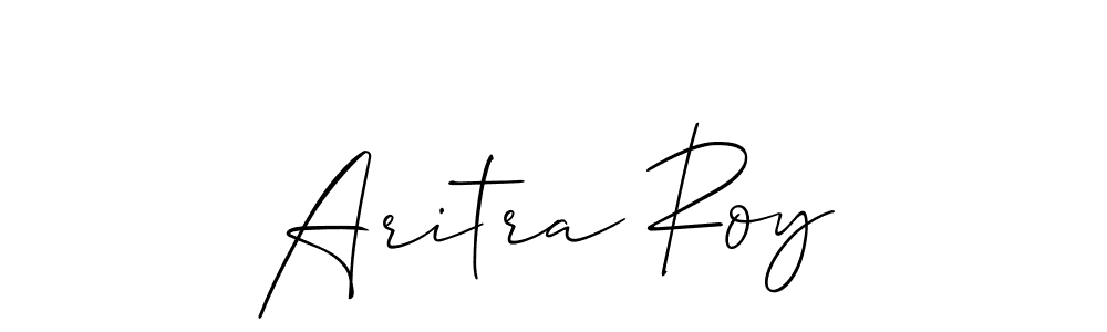 This is the best signature style for the Aritra Roy name. Also you like these signature font (Allison_Script). Mix name signature. Aritra Roy signature style 2 images and pictures png
