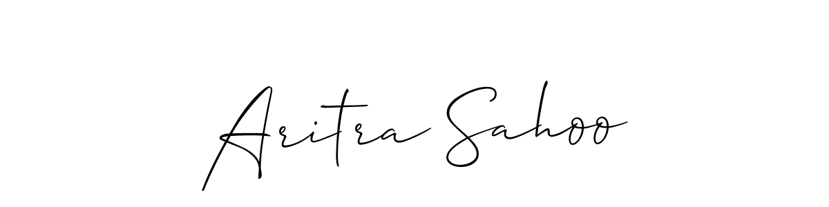 Also we have Aritra Sahoo name is the best signature style. Create professional handwritten signature collection using Allison_Script autograph style. Aritra Sahoo signature style 2 images and pictures png