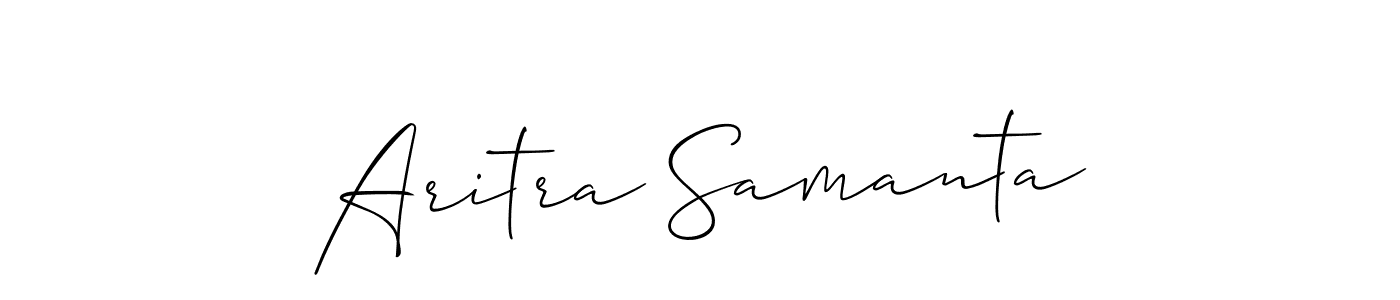 Make a short Aritra Samanta signature style. Manage your documents anywhere anytime using Allison_Script. Create and add eSignatures, submit forms, share and send files easily. Aritra Samanta signature style 2 images and pictures png