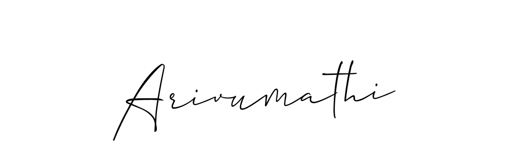 Make a short Arivumathi signature style. Manage your documents anywhere anytime using Allison_Script. Create and add eSignatures, submit forms, share and send files easily. Arivumathi signature style 2 images and pictures png