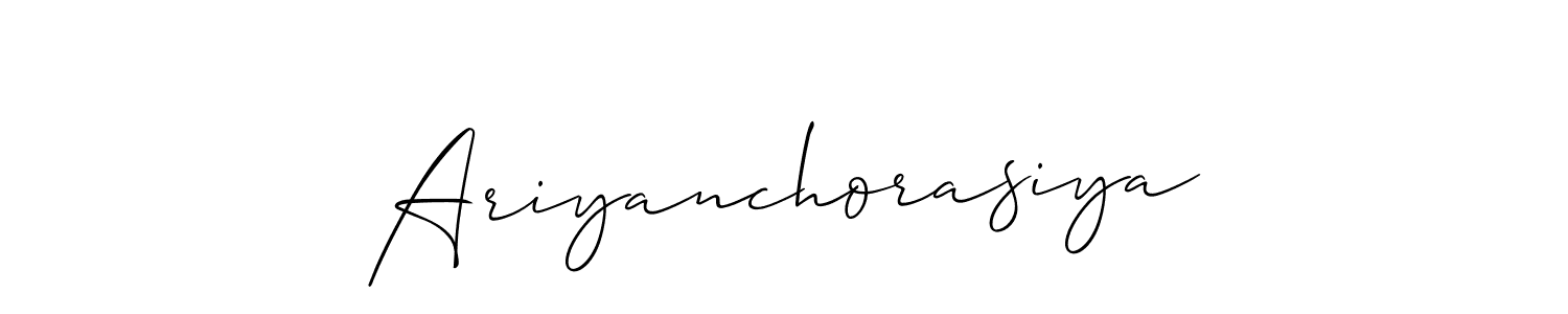 See photos of Ariyanchorasiya official signature by Spectra . Check more albums & portfolios. Read reviews & check more about Allison_Script font. Ariyanchorasiya signature style 2 images and pictures png