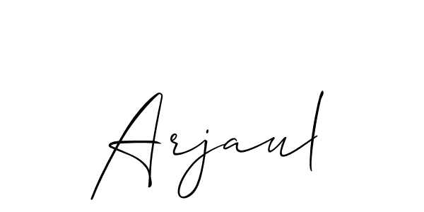 Make a beautiful signature design for name Arjaul. Use this online signature maker to create a handwritten signature for free. Arjaul signature style 2 images and pictures png