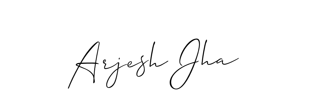 Make a short Arjesh Jha signature style. Manage your documents anywhere anytime using Allison_Script. Create and add eSignatures, submit forms, share and send files easily. Arjesh Jha signature style 2 images and pictures png