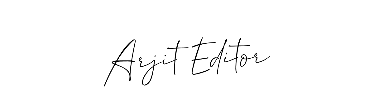 Check out images of Autograph of Arjit Editor name. Actor Arjit Editor Signature Style. Allison_Script is a professional sign style online. Arjit Editor signature style 2 images and pictures png