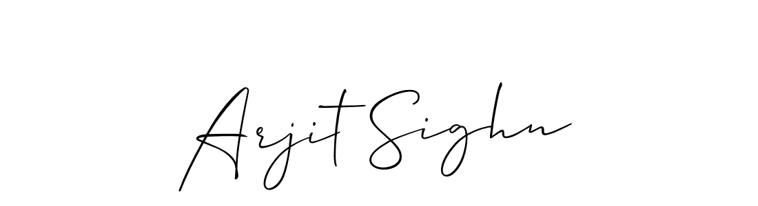 How to Draw Arjit Sighn signature style? Allison_Script is a latest design signature styles for name Arjit Sighn. Arjit Sighn signature style 2 images and pictures png