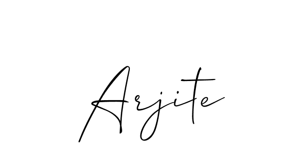 Once you've used our free online signature maker to create your best signature Allison_Script style, it's time to enjoy all of the benefits that Arjite name signing documents. Arjite signature style 2 images and pictures png