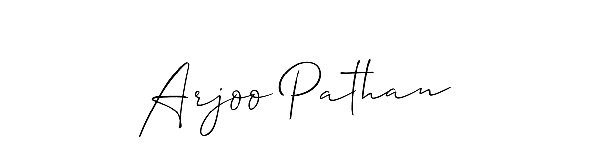 This is the best signature style for the Arjoo Pathan name. Also you like these signature font (Allison_Script). Mix name signature. Arjoo Pathan signature style 2 images and pictures png