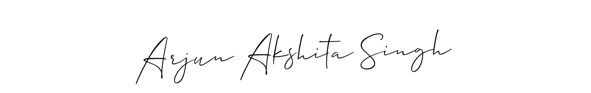 Check out images of Autograph of Arjun Akshita Singh name. Actor Arjun Akshita Singh Signature Style. Allison_Script is a professional sign style online. Arjun Akshita Singh signature style 2 images and pictures png