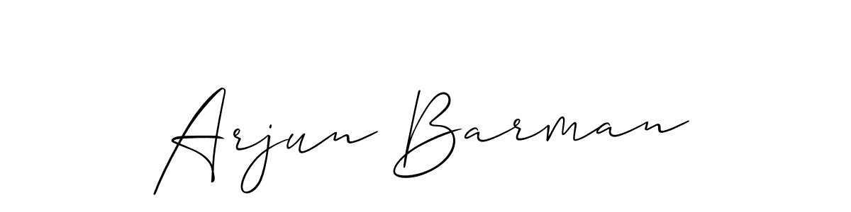 Arjun Barman stylish signature style. Best Handwritten Sign (Allison_Script) for my name. Handwritten Signature Collection Ideas for my name Arjun Barman. Arjun Barman signature style 2 images and pictures png