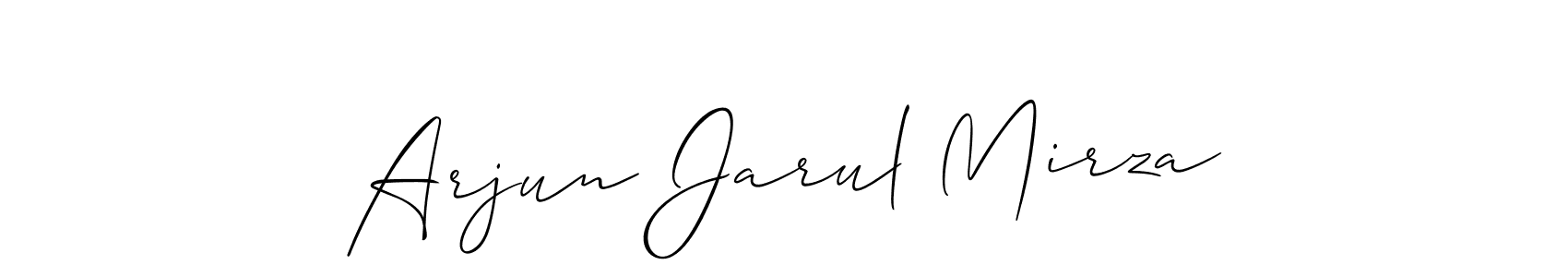 See photos of Arjun Jarul Mirza official signature by Spectra . Check more albums & portfolios. Read reviews & check more about Allison_Script font. Arjun Jarul Mirza signature style 2 images and pictures png