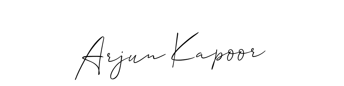 Best and Professional Signature Style for Arjun Kapoor. Allison_Script Best Signature Style Collection. Arjun Kapoor signature style 2 images and pictures png