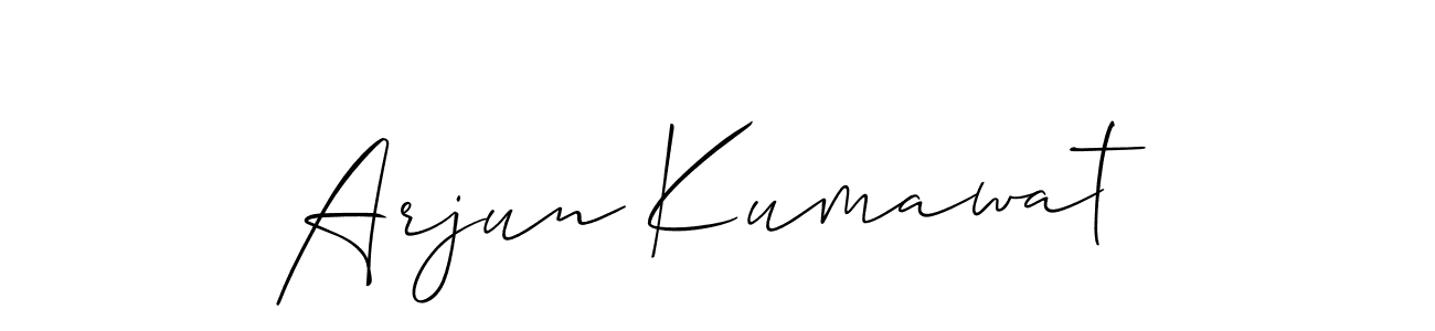 This is the best signature style for the Arjun Kumawat name. Also you like these signature font (Allison_Script). Mix name signature. Arjun Kumawat signature style 2 images and pictures png