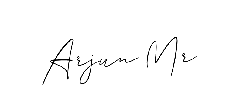 Also we have Arjun Mr name is the best signature style. Create professional handwritten signature collection using Allison_Script autograph style. Arjun Mr signature style 2 images and pictures png