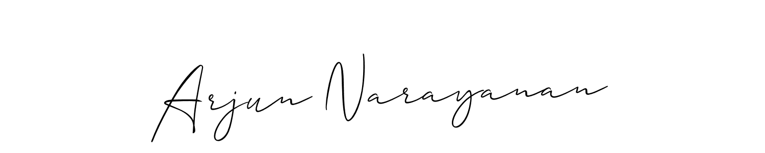 Best and Professional Signature Style for Arjun Narayanan. Allison_Script Best Signature Style Collection. Arjun Narayanan signature style 2 images and pictures png