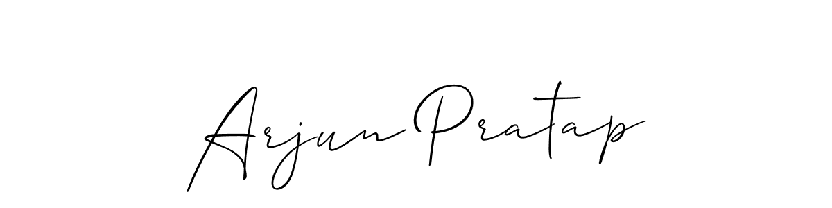 You should practise on your own different ways (Allison_Script) to write your name (Arjun Pratap) in signature. don't let someone else do it for you. Arjun Pratap signature style 2 images and pictures png