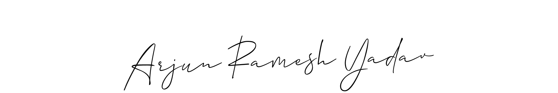 See photos of Arjun Ramesh Yadav official signature by Spectra . Check more albums & portfolios. Read reviews & check more about Allison_Script font. Arjun Ramesh Yadav signature style 2 images and pictures png