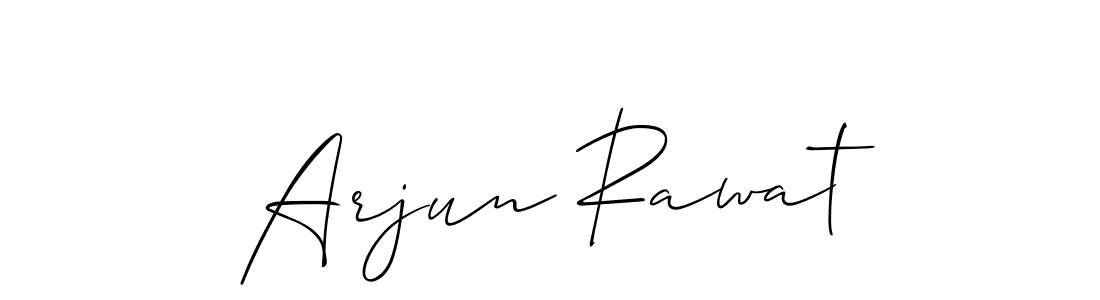 Also we have Arjun Rawat name is the best signature style. Create professional handwritten signature collection using Allison_Script autograph style. Arjun Rawat signature style 2 images and pictures png
