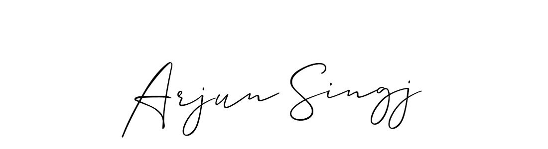Make a short Arjun Singj signature style. Manage your documents anywhere anytime using Allison_Script. Create and add eSignatures, submit forms, share and send files easily. Arjun Singj signature style 2 images and pictures png