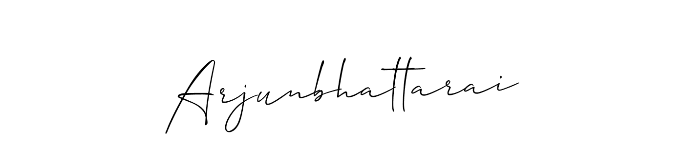 Arjunbhattarai stylish signature style. Best Handwritten Sign (Allison_Script) for my name. Handwritten Signature Collection Ideas for my name Arjunbhattarai. Arjunbhattarai signature style 2 images and pictures png