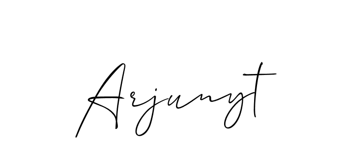 See photos of Arjunyt official signature by Spectra . Check more albums & portfolios. Read reviews & check more about Allison_Script font. Arjunyt signature style 2 images and pictures png