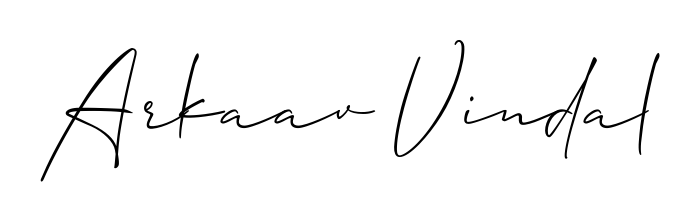 How to Draw Arkaav Vindal signature style? Allison_Script is a latest design signature styles for name Arkaav Vindal. Arkaav Vindal signature style 2 images and pictures png