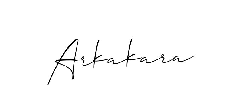 Make a beautiful signature design for name Arkakara. Use this online signature maker to create a handwritten signature for free. Arkakara signature style 2 images and pictures png