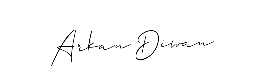 Similarly Allison_Script is the best handwritten signature design. Signature creator online .You can use it as an online autograph creator for name Arkan Diwan. Arkan Diwan signature style 2 images and pictures png