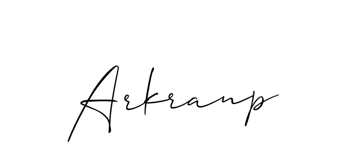 Make a beautiful signature design for name Arkranp. Use this online signature maker to create a handwritten signature for free. Arkranp signature style 2 images and pictures png