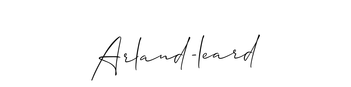 See photos of Arland-leard official signature by Spectra . Check more albums & portfolios. Read reviews & check more about Allison_Script font. Arland-leard signature style 2 images and pictures png