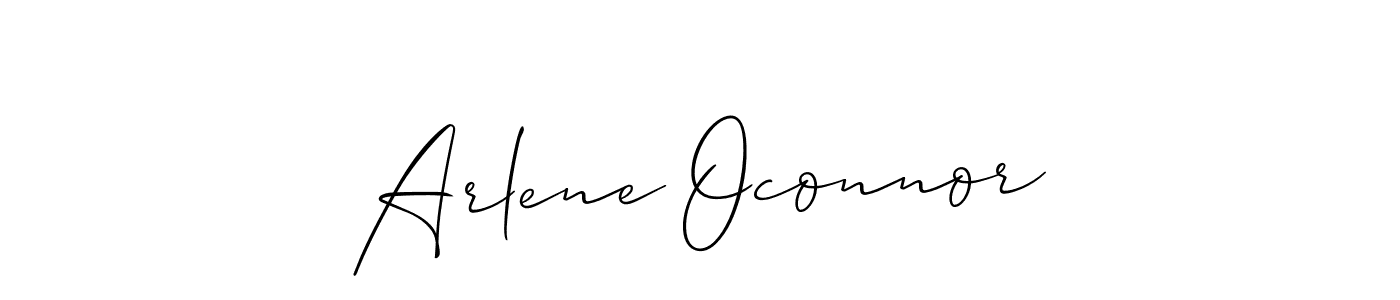 Similarly Allison_Script is the best handwritten signature design. Signature creator online .You can use it as an online autograph creator for name Arlene Oconnor. Arlene Oconnor signature style 2 images and pictures png