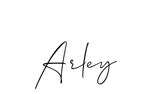 How to Draw Arley signature style? Allison_Script is a latest design signature styles for name Arley. Arley signature style 2 images and pictures png