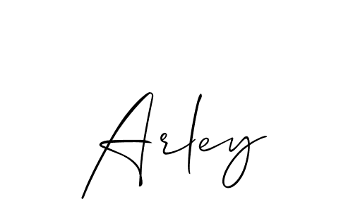 How to Draw Arley signature style? Allison_Script is a latest design signature styles for name Arley. Arley signature style 2 images and pictures png