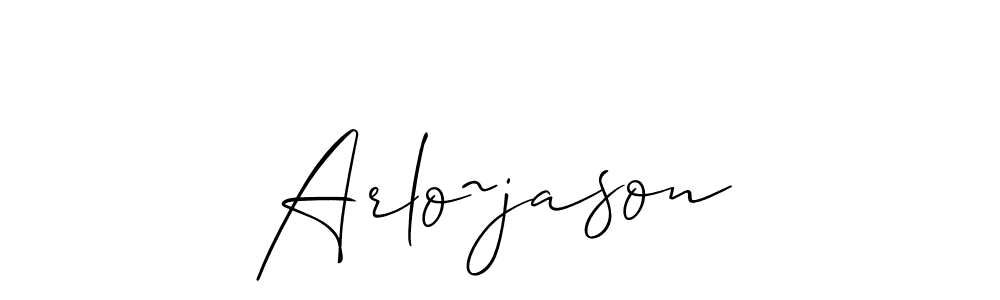 Here are the top 10 professional signature styles for the name Arlo~jason. These are the best autograph styles you can use for your name. Arlo~jason signature style 2 images and pictures png