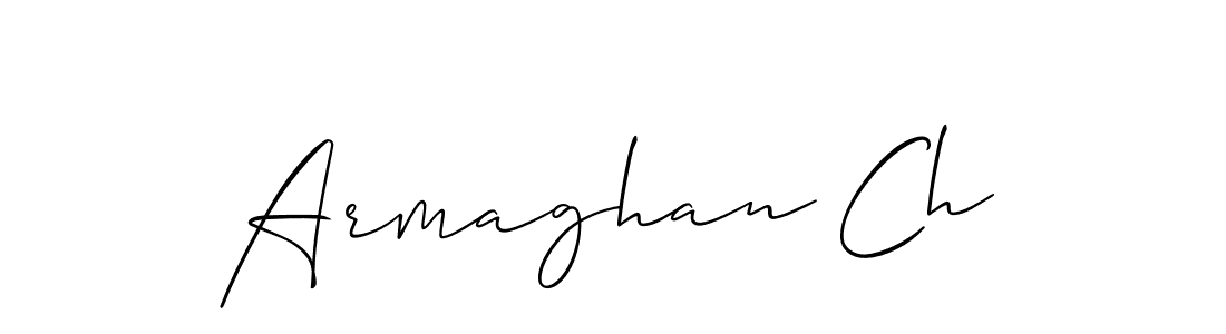 Similarly Allison_Script is the best handwritten signature design. Signature creator online .You can use it as an online autograph creator for name Armaghan Ch. Armaghan Ch signature style 2 images and pictures png