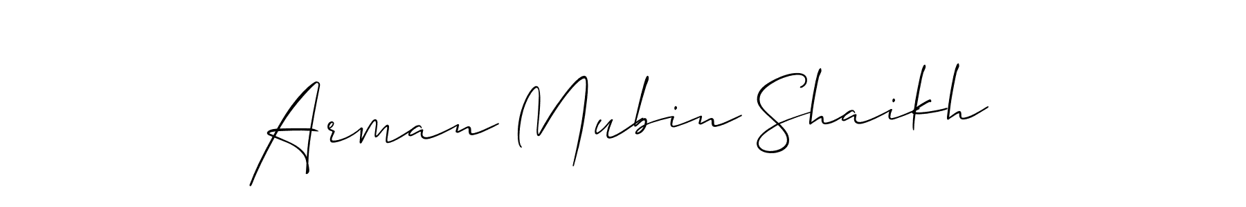 Check out images of Autograph of Arman Mubin Shaikh name. Actor Arman Mubin Shaikh Signature Style. Allison_Script is a professional sign style online. Arman Mubin Shaikh signature style 2 images and pictures png