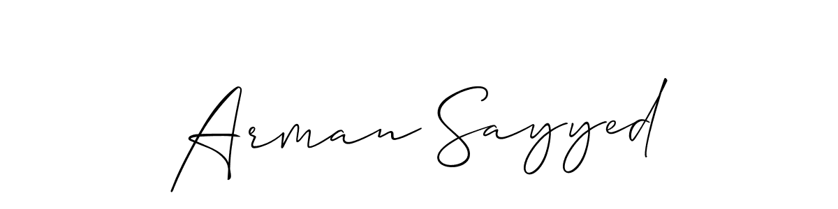 Here are the top 10 professional signature styles for the name Arman Sayyed. These are the best autograph styles you can use for your name. Arman Sayyed signature style 2 images and pictures png