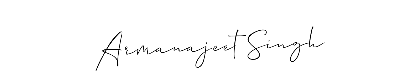 if you are searching for the best signature style for your name Armanajeet Singh. so please give up your signature search. here we have designed multiple signature styles  using Allison_Script. Armanajeet Singh signature style 2 images and pictures png