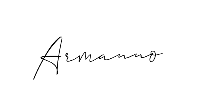 Best and Professional Signature Style for Armanno. Allison_Script Best Signature Style Collection. Armanno signature style 2 images and pictures png