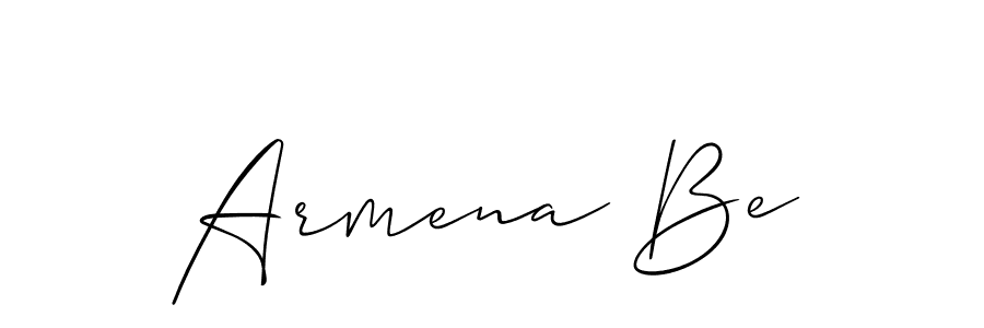 Once you've used our free online signature maker to create your best signature Allison_Script style, it's time to enjoy all of the benefits that Armena Be name signing documents. Armena Be signature style 2 images and pictures png
