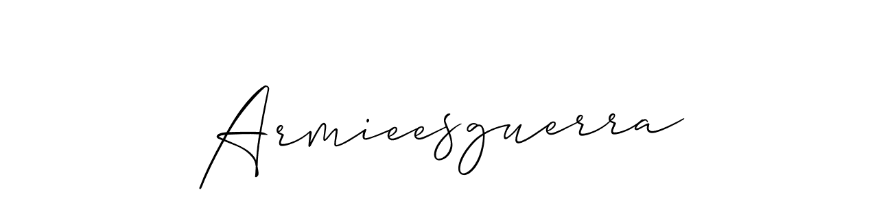 Also we have Armieesguerra name is the best signature style. Create professional handwritten signature collection using Allison_Script autograph style. Armieesguerra signature style 2 images and pictures png