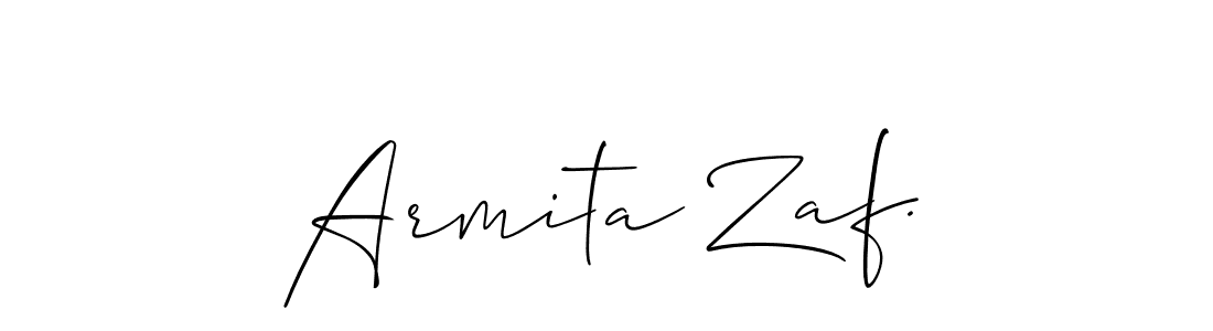 Best and Professional Signature Style for Armita Zaf.. Allison_Script Best Signature Style Collection. Armita Zaf. signature style 2 images and pictures png