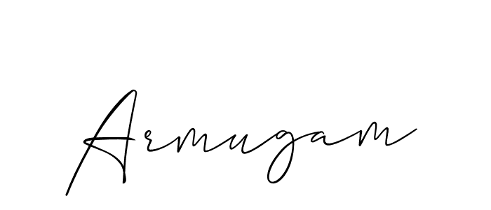 Best and Professional Signature Style for Armugam. Allison_Script Best Signature Style Collection. Armugam signature style 2 images and pictures png