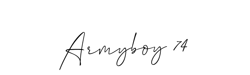 Here are the top 10 professional signature styles for the name Armyboy 74. These are the best autograph styles you can use for your name. Armyboy 74 signature style 2 images and pictures png