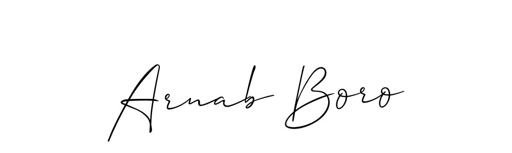 Similarly Allison_Script is the best handwritten signature design. Signature creator online .You can use it as an online autograph creator for name Arnab Boro. Arnab Boro signature style 2 images and pictures png
