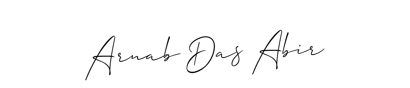 Also You can easily find your signature by using the search form. We will create Arnab Das Abir name handwritten signature images for you free of cost using Allison_Script sign style. Arnab Das Abir signature style 2 images and pictures png
