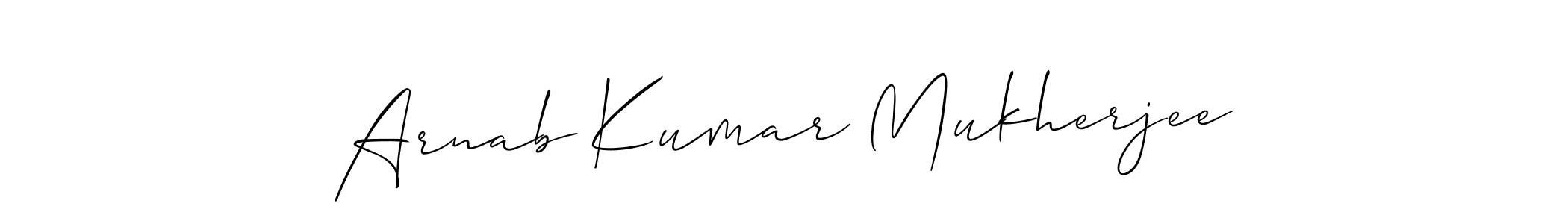 Make a beautiful signature design for name Arnab Kumar Mukherjee. Use this online signature maker to create a handwritten signature for free. Arnab Kumar Mukherjee signature style 2 images and pictures png