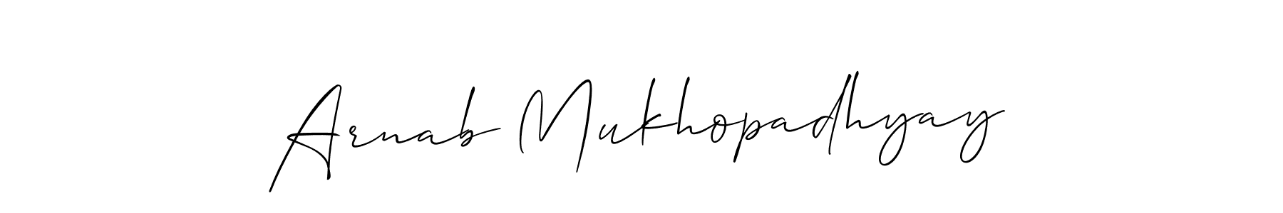 Also You can easily find your signature by using the search form. We will create Arnab Mukhopadhyay name handwritten signature images for you free of cost using Allison_Script sign style. Arnab Mukhopadhyay signature style 2 images and pictures png