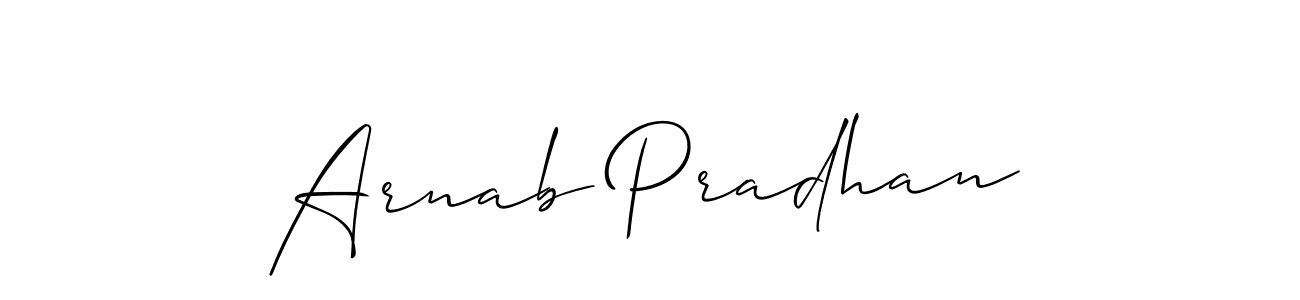 Make a beautiful signature design for name Arnab Pradhan. Use this online signature maker to create a handwritten signature for free. Arnab Pradhan signature style 2 images and pictures png