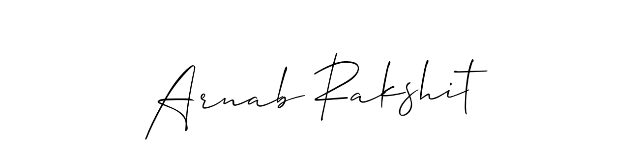 Arnab Rakshit stylish signature style. Best Handwritten Sign (Allison_Script) for my name. Handwritten Signature Collection Ideas for my name Arnab Rakshit. Arnab Rakshit signature style 2 images and pictures png